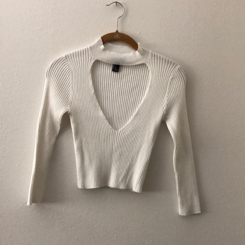 Forever 21 ribbed crop top